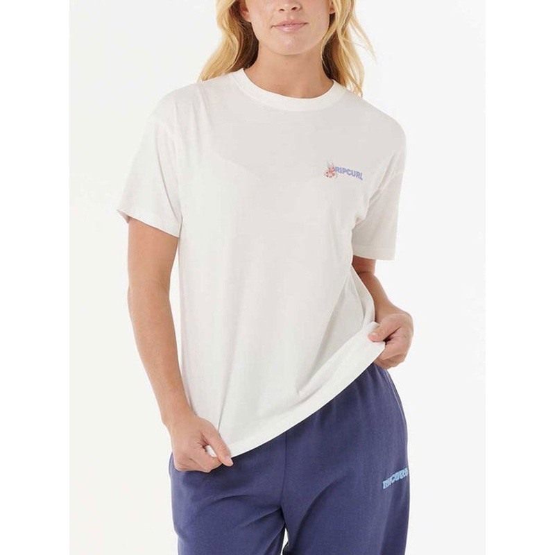 Summer Relaxed T-Shirt|XS|SM|MED|LRG|BONE (3021)