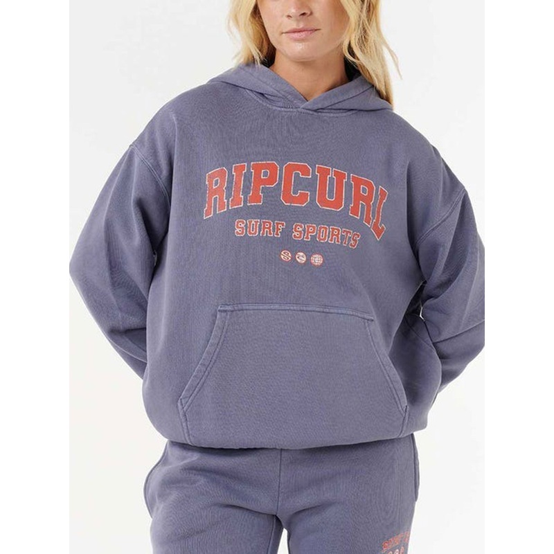 Varsity Sports Hoodie|XS|SM|MED|LRG|BLUE GREY (0131)|SPORTS MARLE (2124)