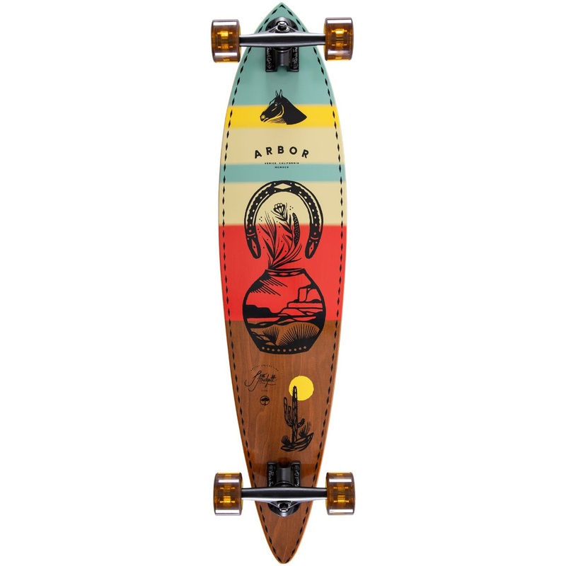Intail Artist Jess Mudgett Fish 37 Complete Longboard
