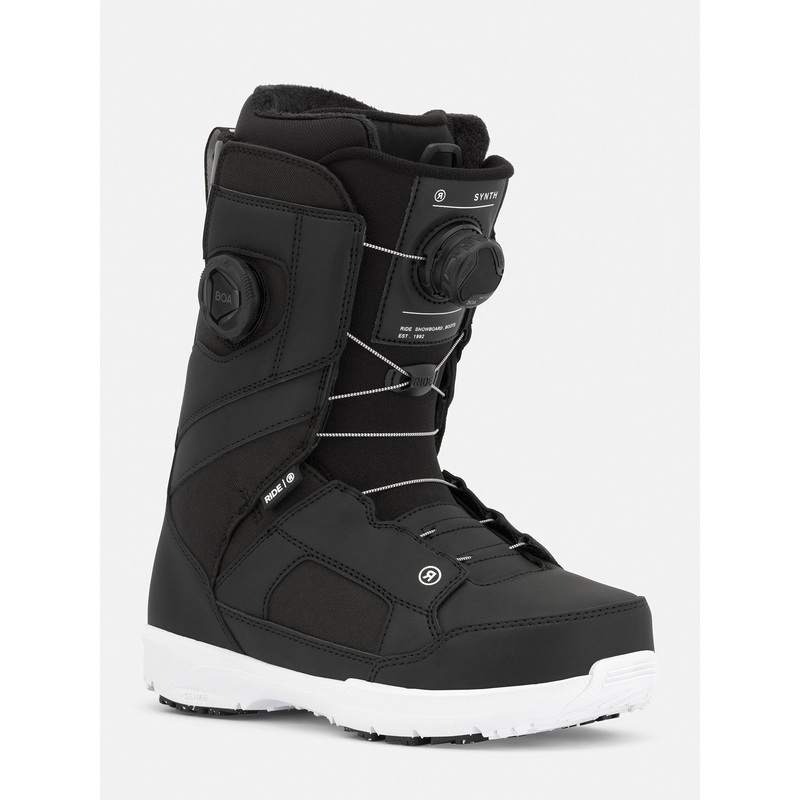 Synth Snowboard Boots (Women)|W06|W06.5|W07|W07.5|W08|W08.5|W09|BLACK
