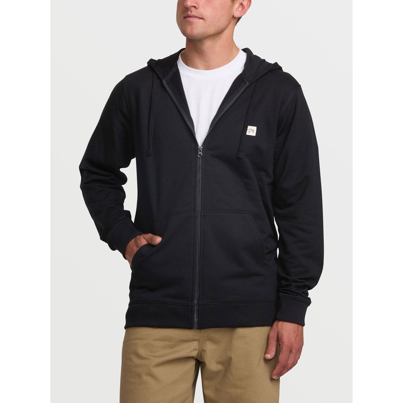 All Day Zip Hoodie|SM|MED|LRG|XL|BLACK (BLK)