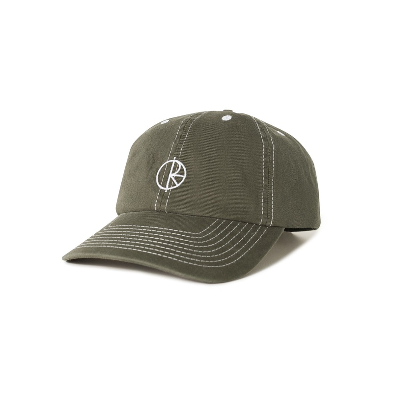 Sai Contrast Strapback Hat|M/L|BLACK|OLIVE