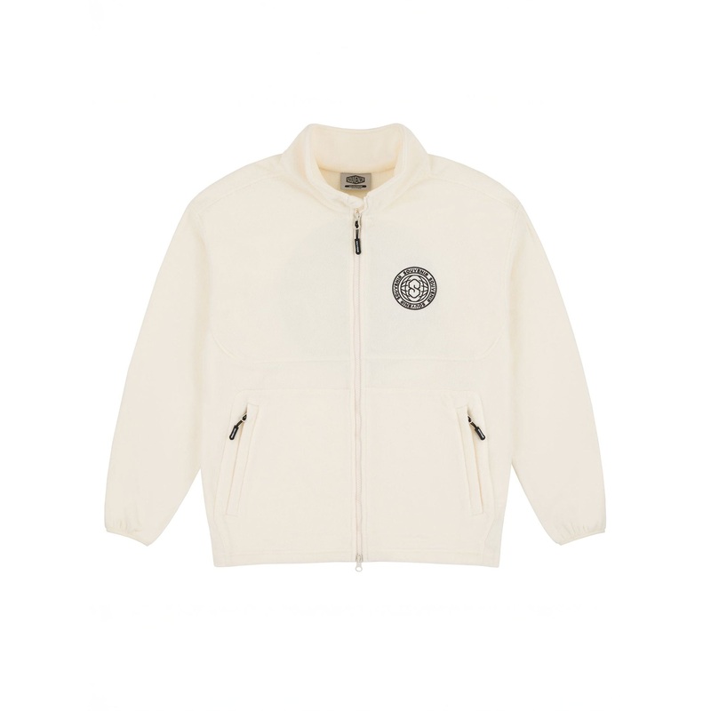 Tech Zip Up Polar Fleece|SM|MED|LRG|XL|MARSHMALLOW|BLACK|COOL GREY