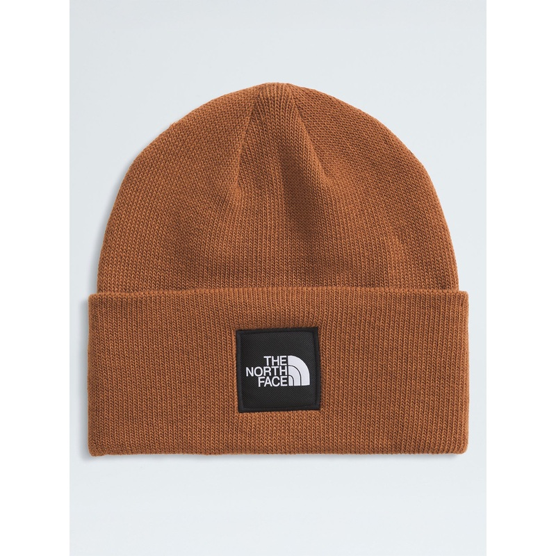 Big Box Beanie|O/S|BURNT UMBER (BOE)|TNF BLACK (JK3)|WHITE DUNE/TONAL PATCH (AOV)|WOODLAND GREEN (BRI)