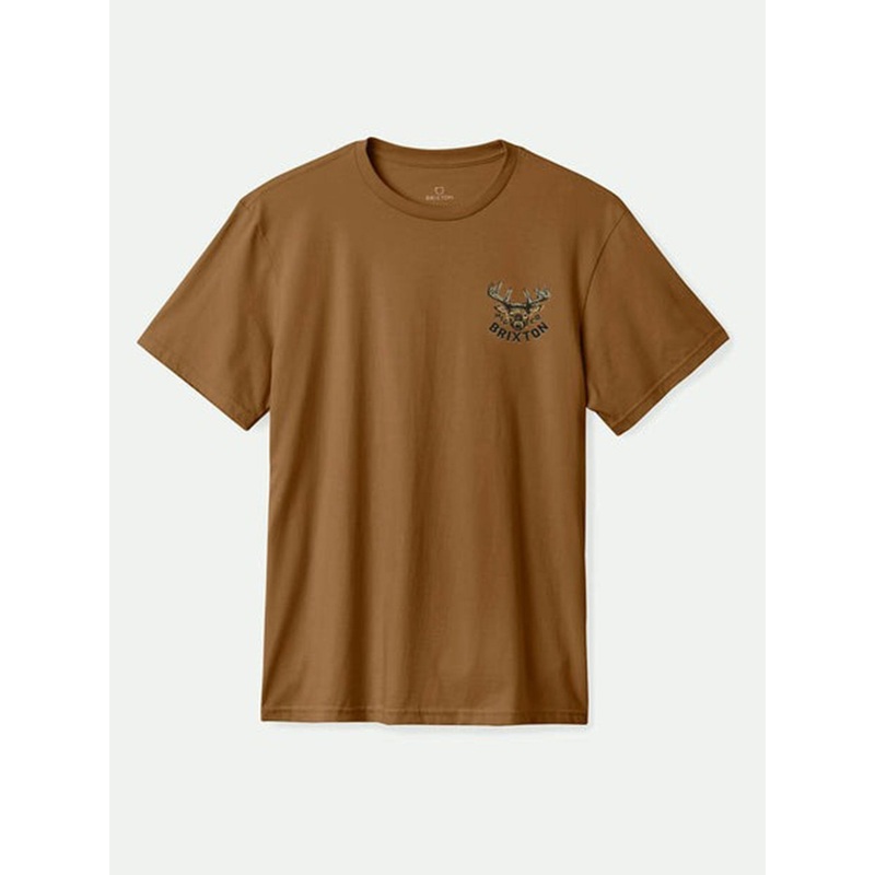 Berrick T-Shirt|MED|LRG|XL|XXL|BLACK|WASHED COPPER