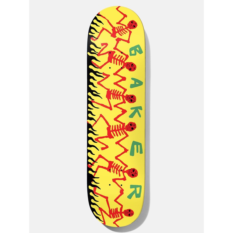 Justin Figgy Figueroa Dancing Skellies 8.5” Skateboard Deck