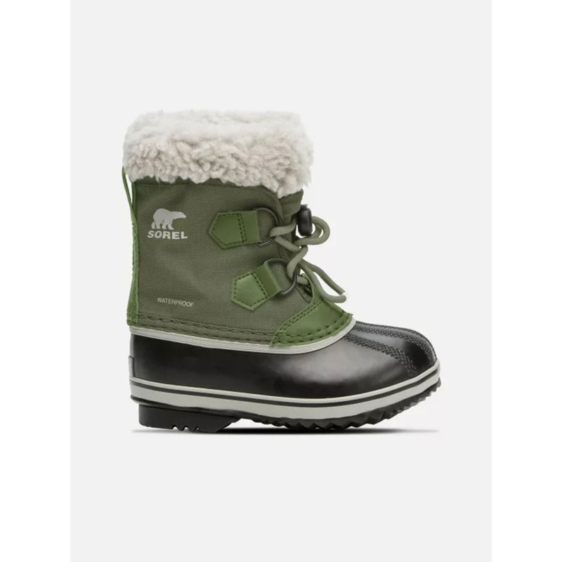Yoot Pac Nylon Wp Hiker Green Boots (Little Kids)