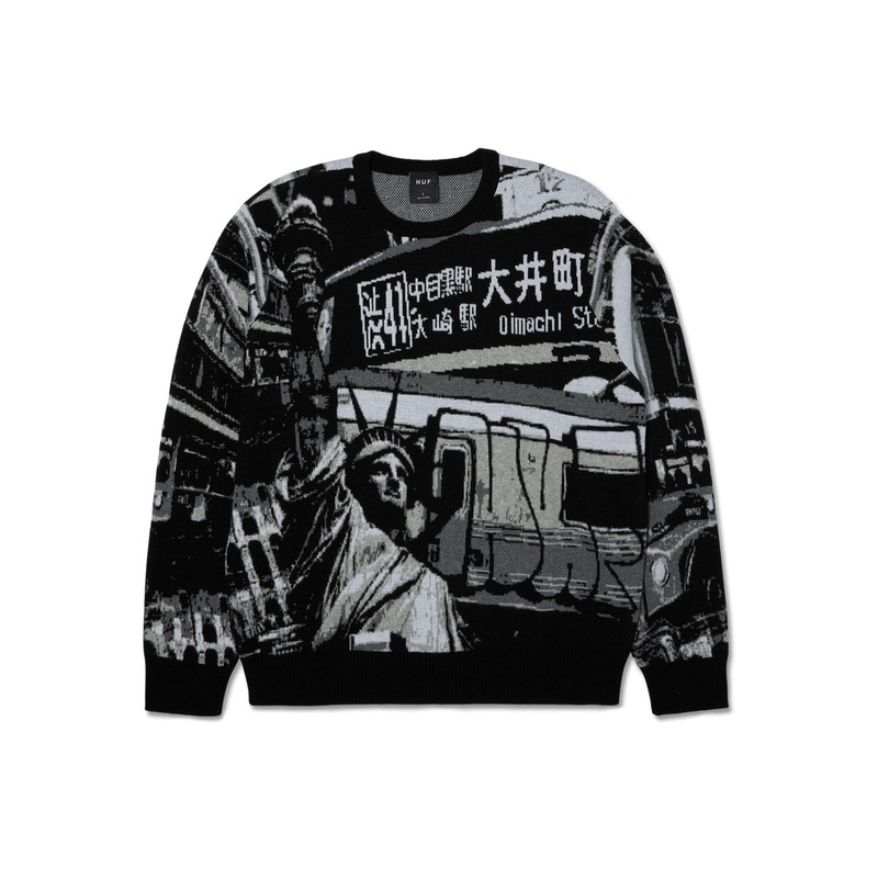 Worldwide Commuter Sweater|MED|LRG|XL|BLACK