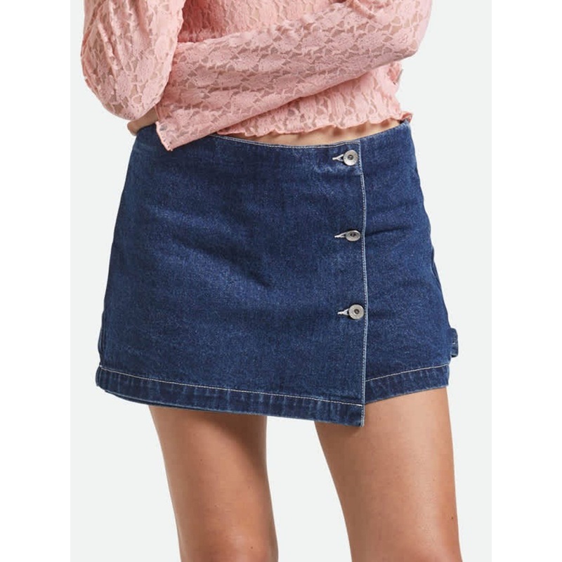 Wrap Skirt|SM|MED|LRG|RINSE DENIM