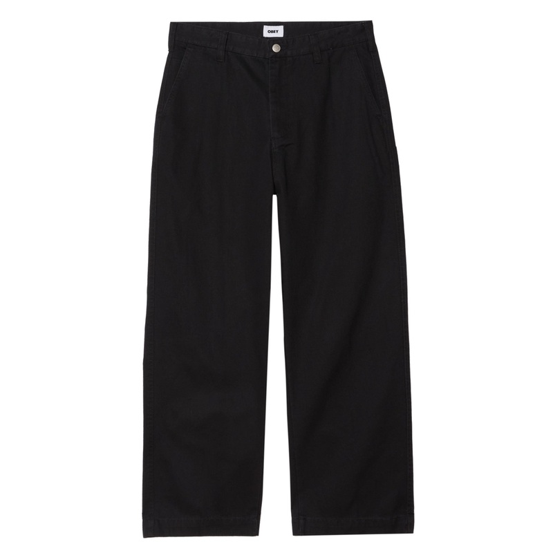 Bigwig Giant Chino Pants|30|31|32|33|34|36|BLACK FADED WASH