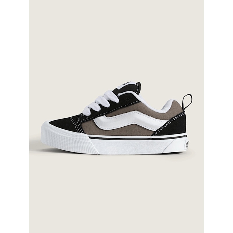 Knu Skool 2-Tone Black/Bungee Cord Shoes (Kids)