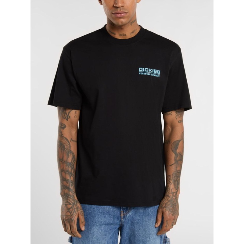 Bolivar T-Shirt|MED|LRG|XL|BLACK (BLK)|EGRET (C48)