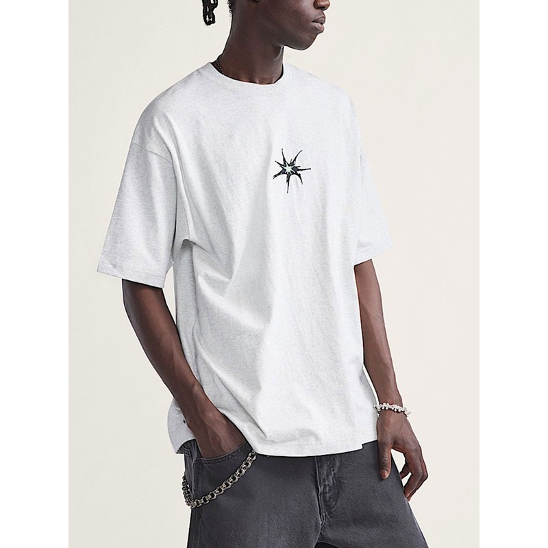 Skate Splatter T-Shirt|SM|MED|LRG|XL|ASH HEATHER (RKZ)