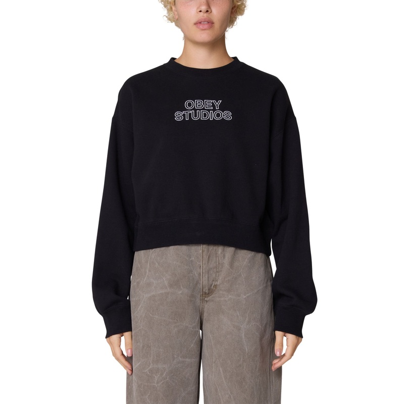 Studios Cropped Crewneck Sweatshirt