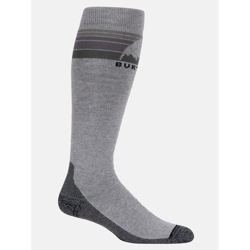Emblem Midweight Socks|SM|MED|LRG|GREY HEATHER (A38)|SUMMIT TAUPE (AH2)