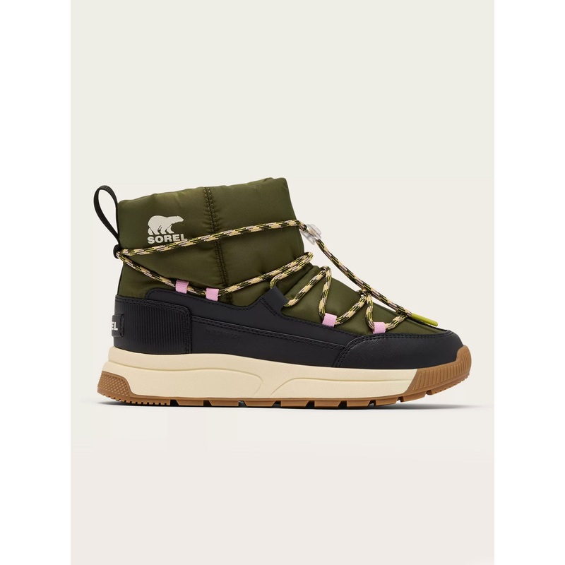 Whitney III Slip On WP Utility Green/Black Winter Boots