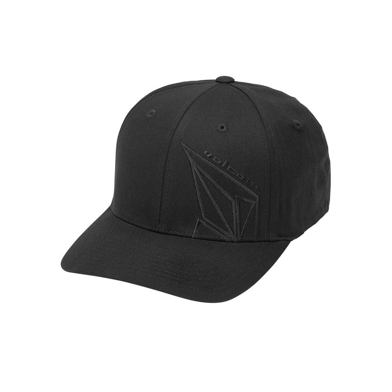 21st Century Stn Flexfit Hat|S/M|L/XL|BLACK COMBO (BLC)