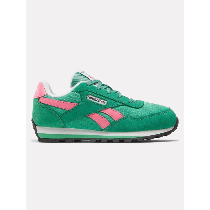 Classic Az Upgrade Green/Upgrade Green/Passion Pink Shoes (Little Kids)