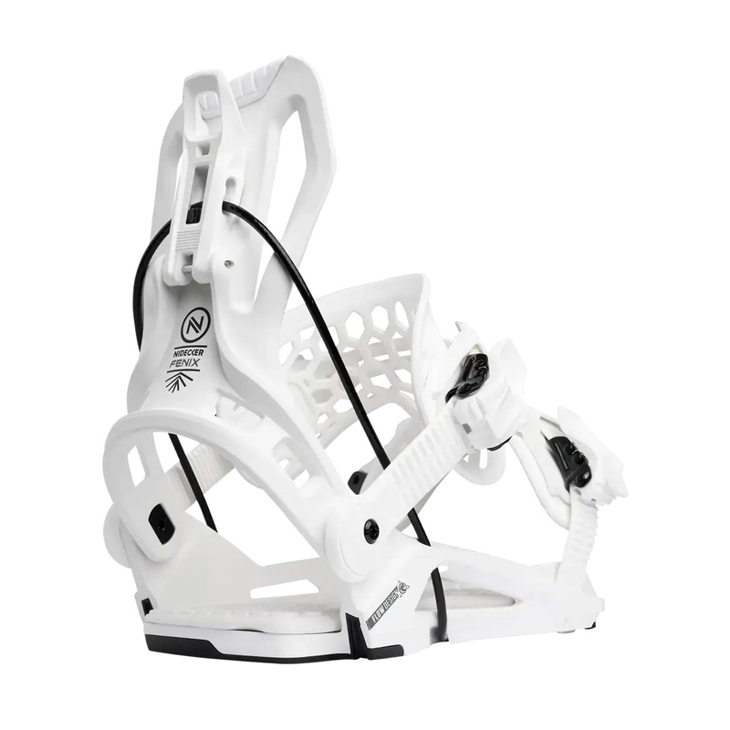 Flow Fenix Snowboard Bindings|XL|WHITE