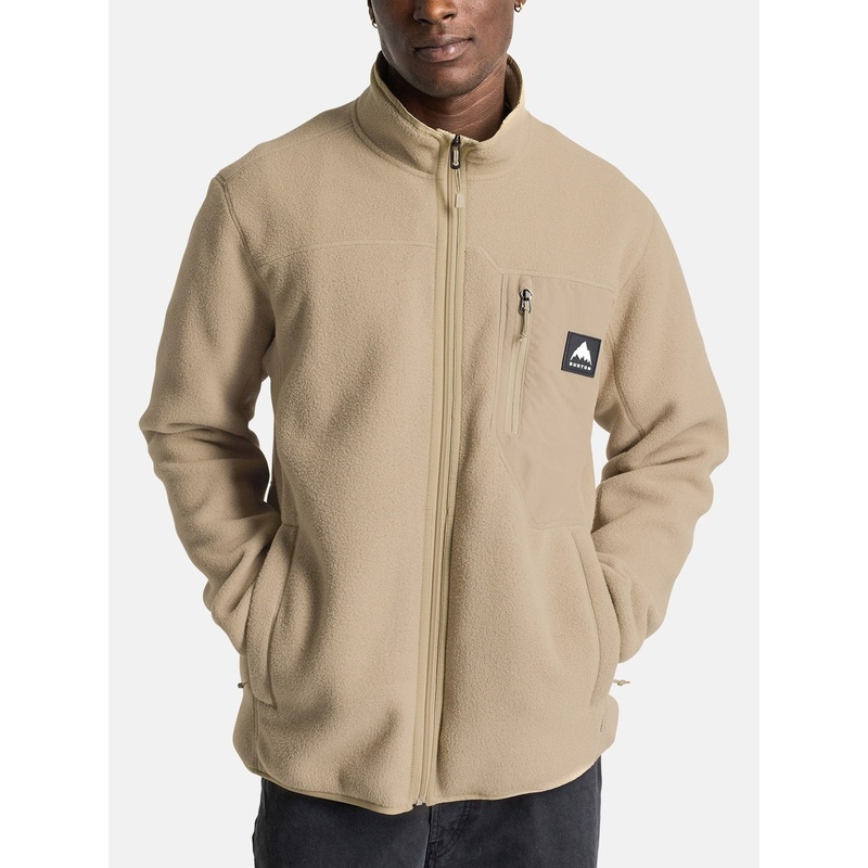 Cinder Full Zip Fleece|SM|MED|LRG|SUMMIT TAUPE (AH2)