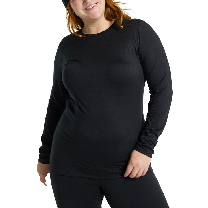 Midweight Base Layer (Women)|XS|SM|MED|LRG|TRUE BLACK (A04)