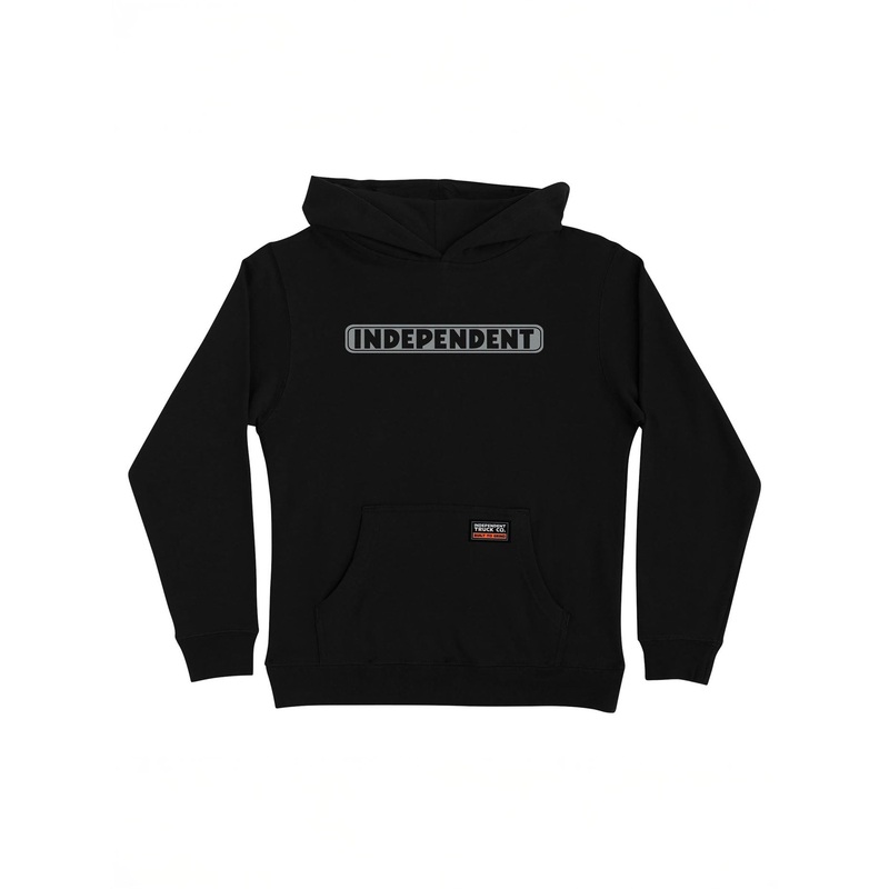 Bar Logo Reflective Hoodie (Boys 7-14)