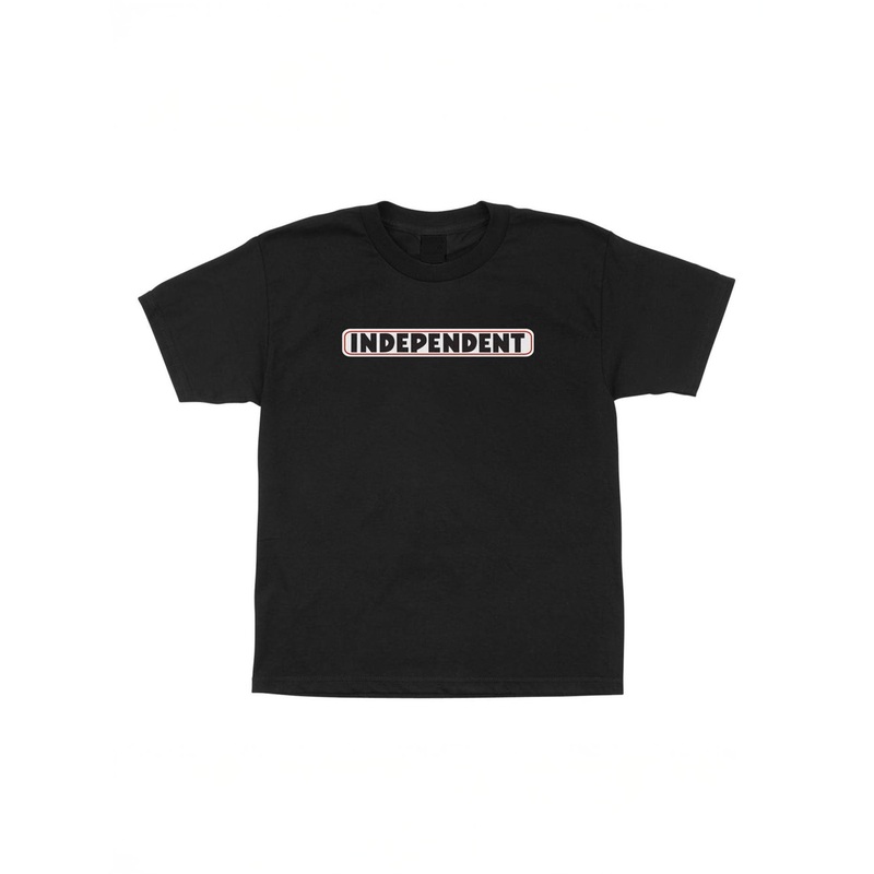 Bar Logo T-Shirt (Boys 7-14)|SM|MED|LRG|XL|BLACK|SPORT GREY