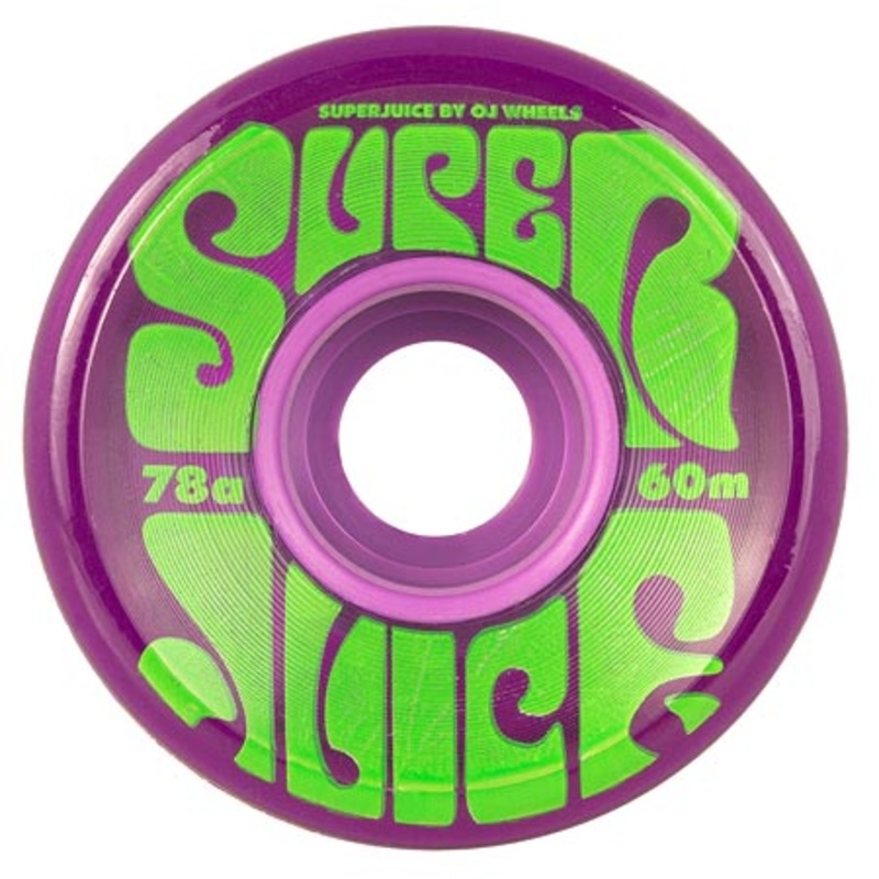 OJ 3 Super Juice 78a Wheels|Orange/ Yellow|Green/ Yellow|Black/ Yellow|Sage|Transparent Purple|Green|CMYK|Citrus|60mm
