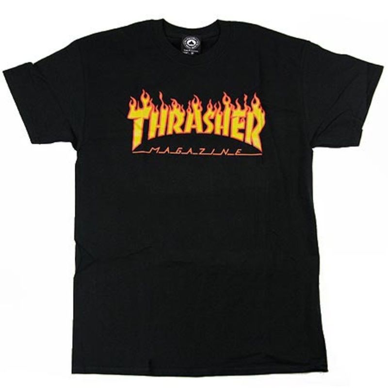Thrasher Magazine Flame Logo T Shirt
