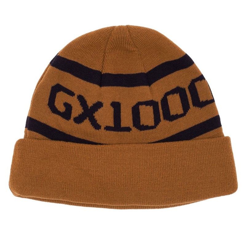 GX1000 OG Logo Beanie|Olive|Brown|One size fits all