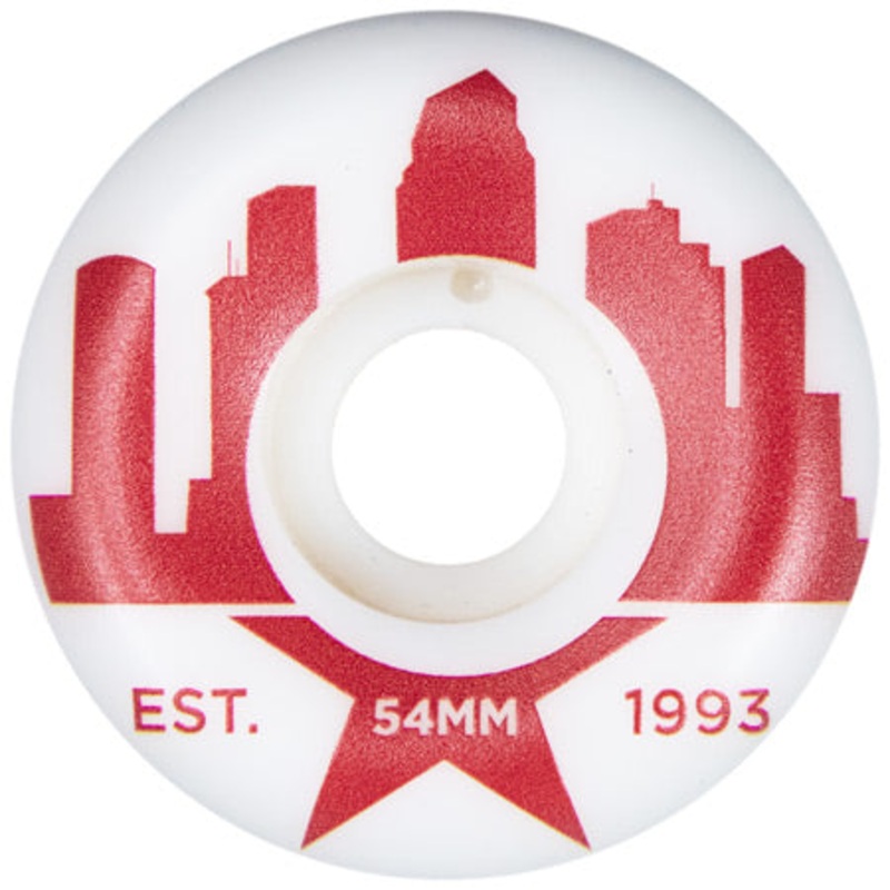 Skatepark of Tampa City Star Established Conical Shape Wheels