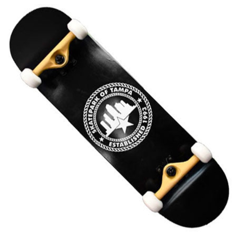 Skatepark of Tampa Rope Logo Complete Skateboard