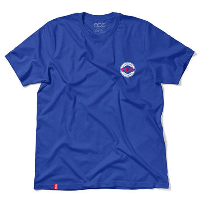 Ace Trucks OG T Shirt|Royal|Medium|Large