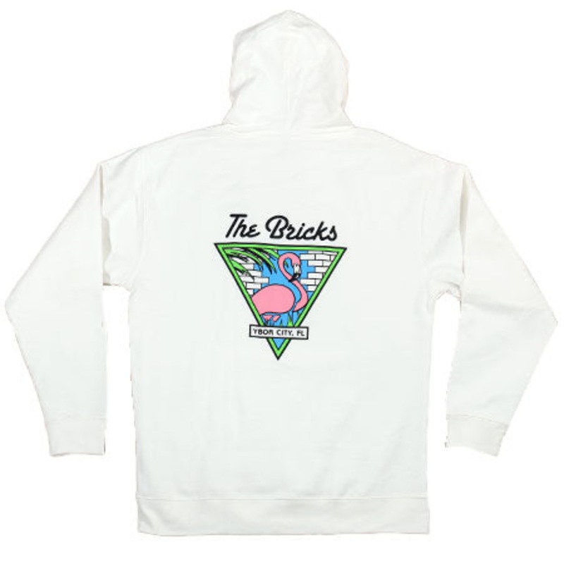 The Bricks Flamingo Pullover Hooded Sweatshirt