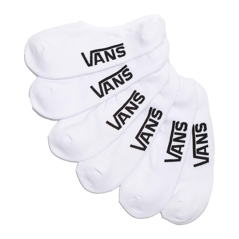 Vans Classic Super No Show 3-Pack Socks