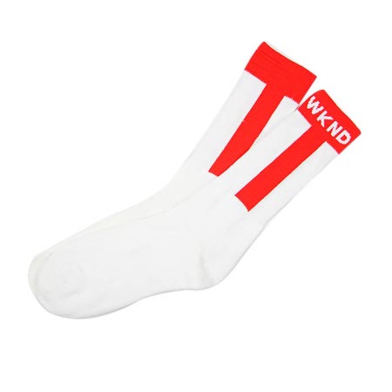WKND Skateboards Baseball Crew Socks