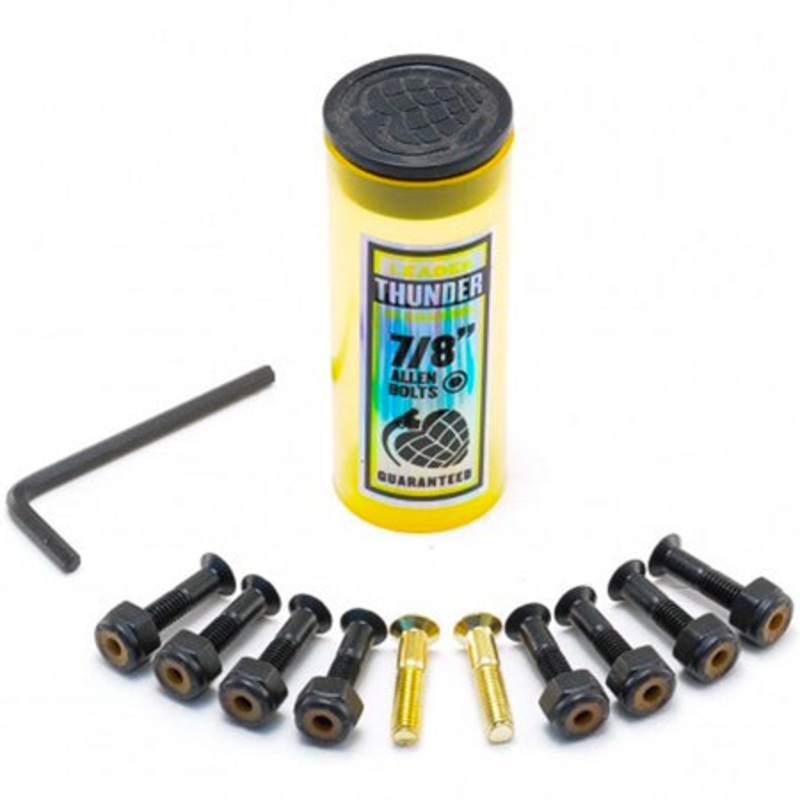 Thunder Allen Bolts|Black/ Gold|Black/ Green|7/8″|1″
