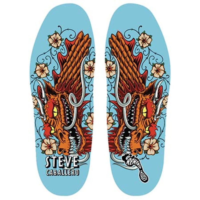 Remind Insoles Steve Caballero Cush Impact 6mm Mid-High Arch Insoles
