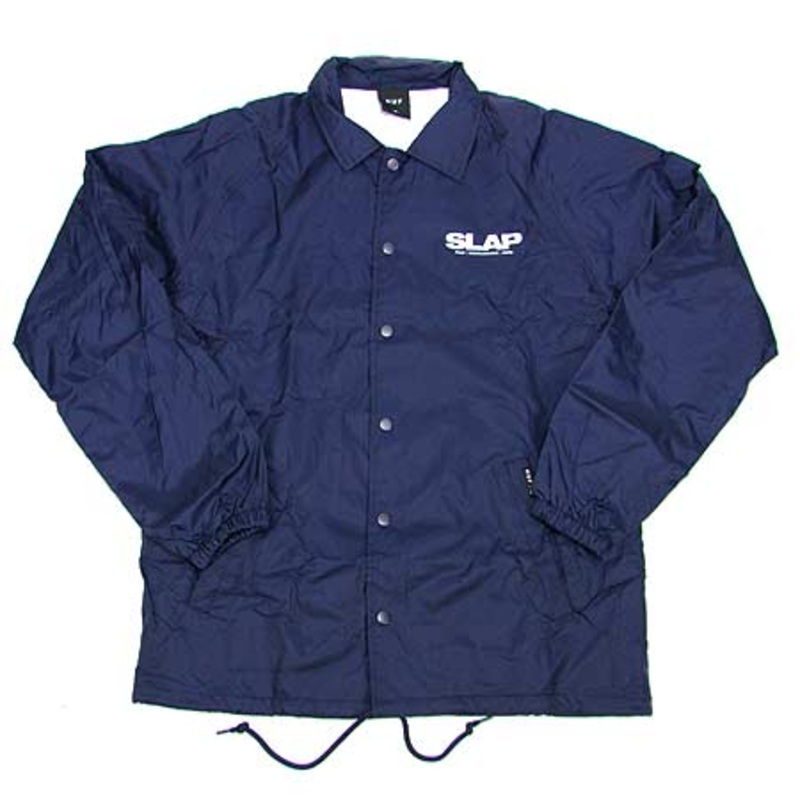 HUF HUF x SLAP Coaches Jacket|Navy|Large|Extra Large|Medium|Small