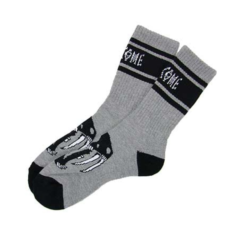 Welcome Skateboards Saberskull Crew Socks
