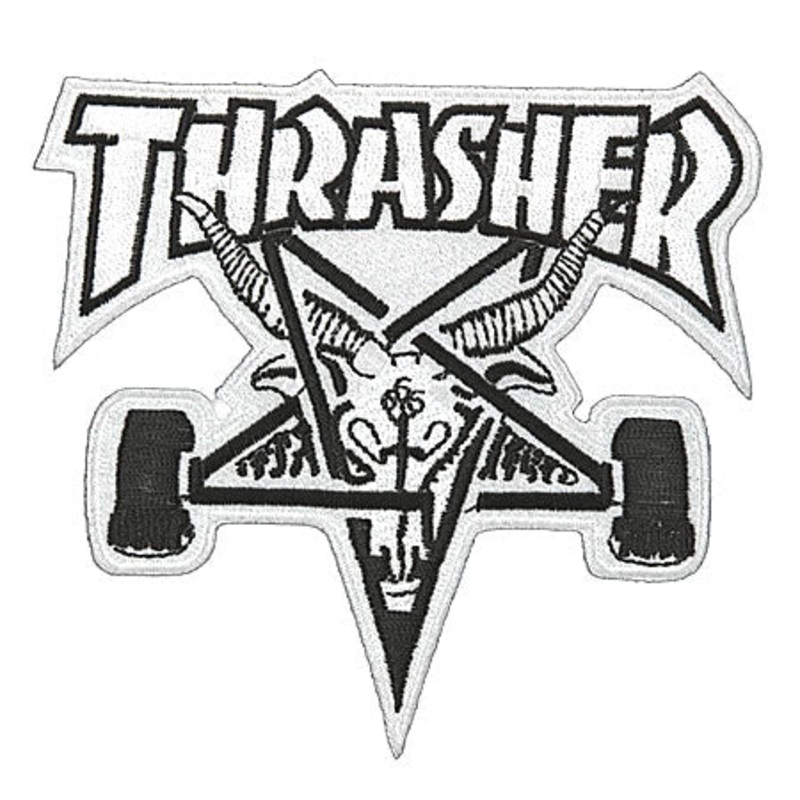 Thrasher Magazine Skate Goat Patch