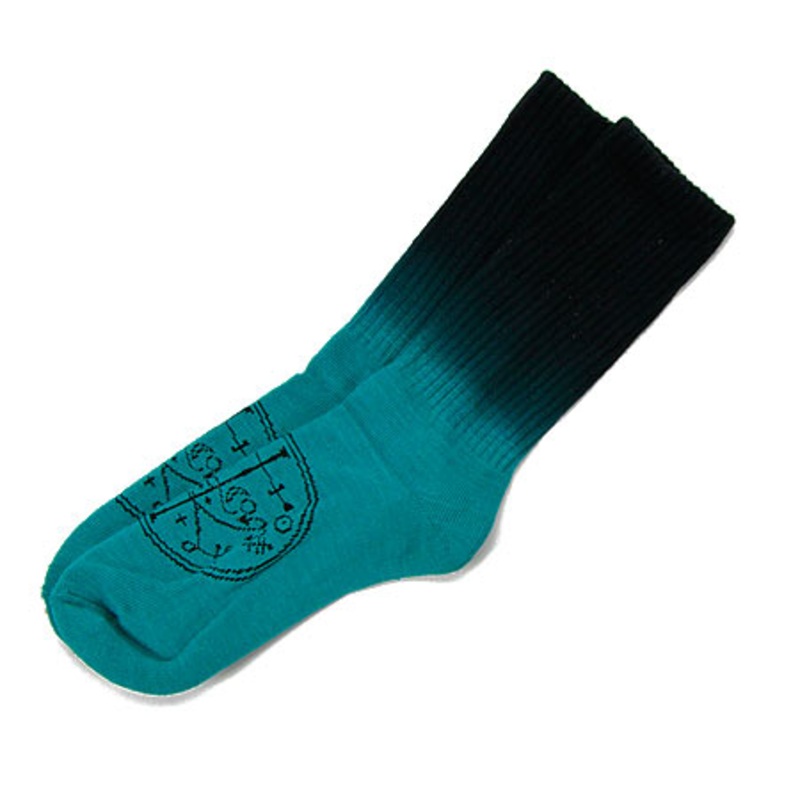 Welcome Skateboards Sigel Dip-Dyed Crew Socks