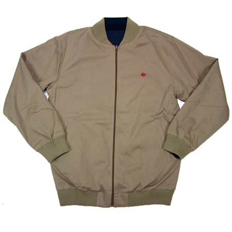 Magenta Two Face Reversible Bomber Zip-Up Jacket