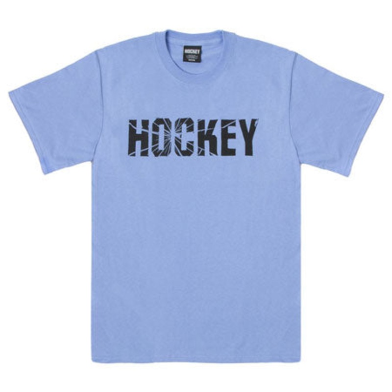 Hockey Shatter Logo T Shirt|Blue|Navy|Large|Medium|Small|Extra Large