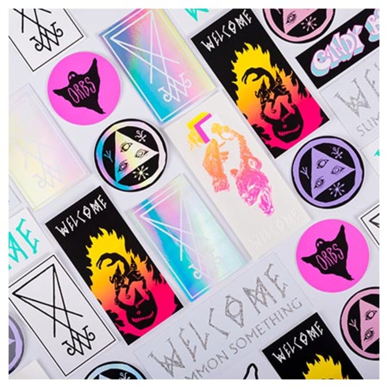 Welcome Skateboards 10-Pack of Stickers