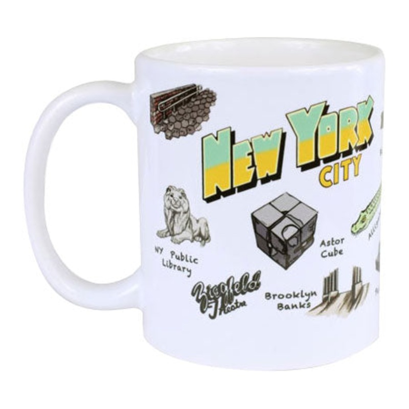 Theories NYC Skate Tourist Mug