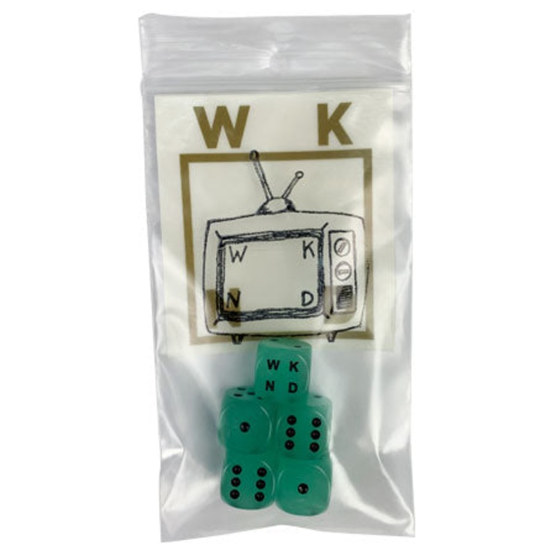 WKND Skateboards Glow Dice|Glow In The Dark|One size fits all