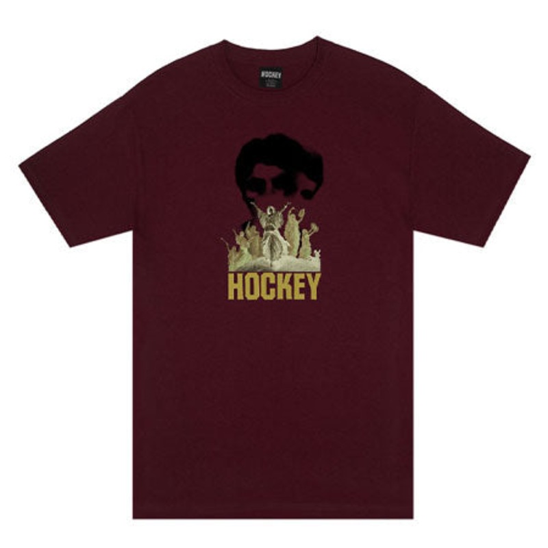 Hockey Serenade T Shirt|Maroon|Medium|Small|Extra Large|Large