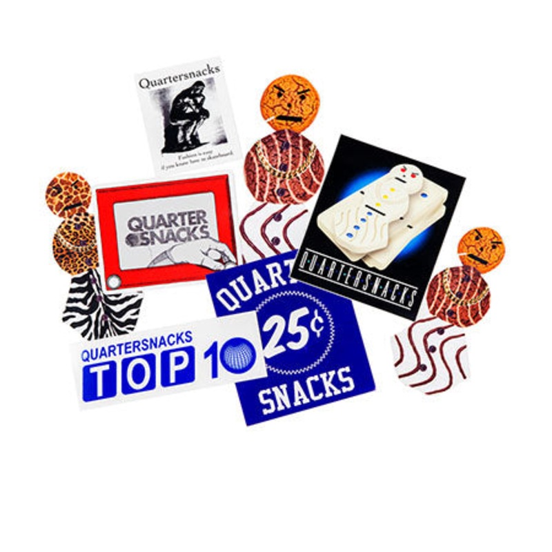 Quartersnacks Sticker Pack|Assorted|Multi Color|One size fits all|N/A