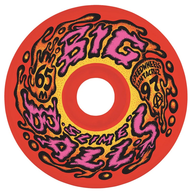 Santa Cruz Slime Balls Big Balls 97a Wheels